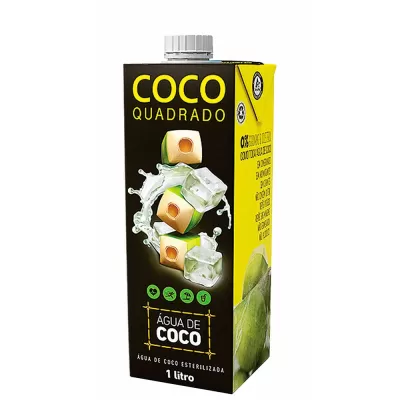 Água de Coco Coco Quadrado 1L