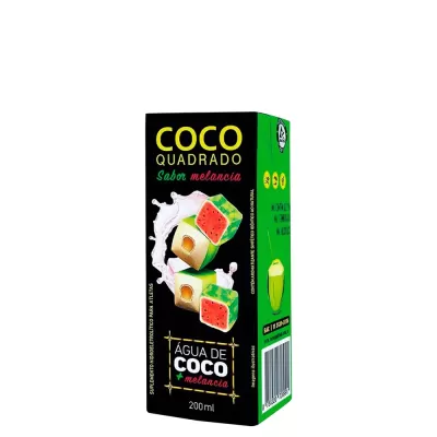 Água de Coco Coco Quadrado Melancia 200ml