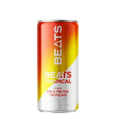 Beats Tropical Gin & Frutas Tropicais 269ml 