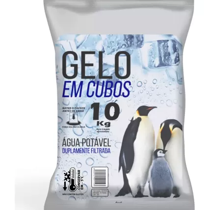 Gelo em Cubos 10kg