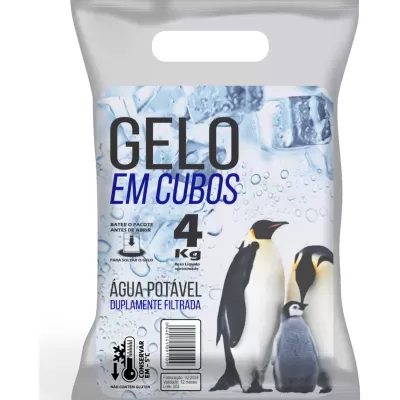 Gelo em Cubos 4kg