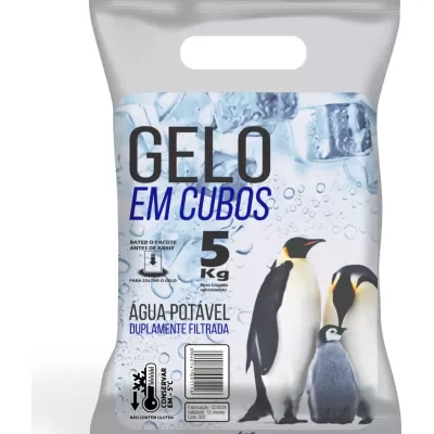 Gelo em Cubos 5kg