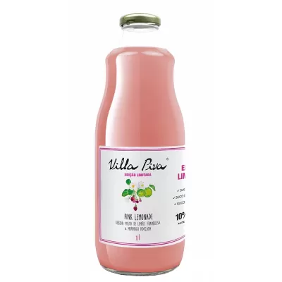 Suco Integral Pink Lemonade Villa Piva 1L