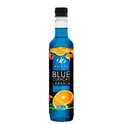 Xarope Dilute Premium Blue Curaçau e Laranja 500ml